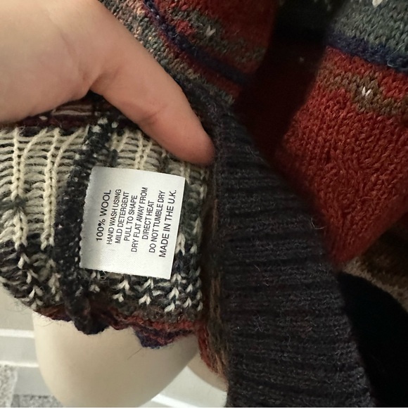 Concept knitwear vintage wool sweater size large - Picture 6 of 8